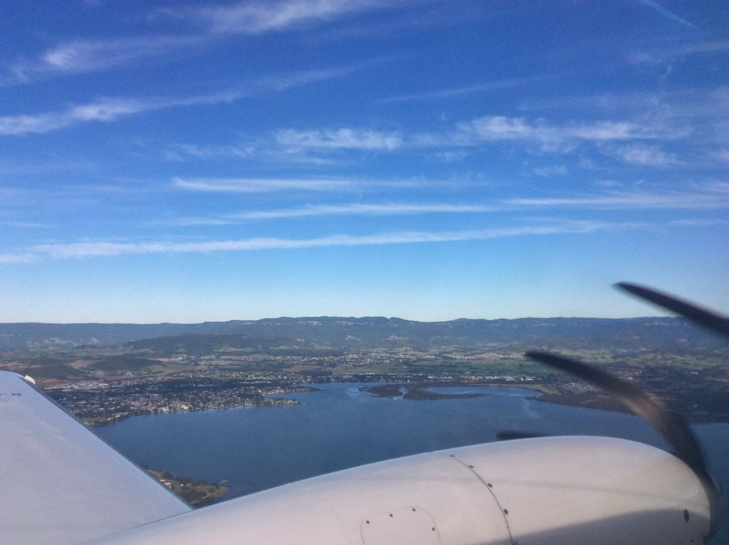 View from the Outback Jet